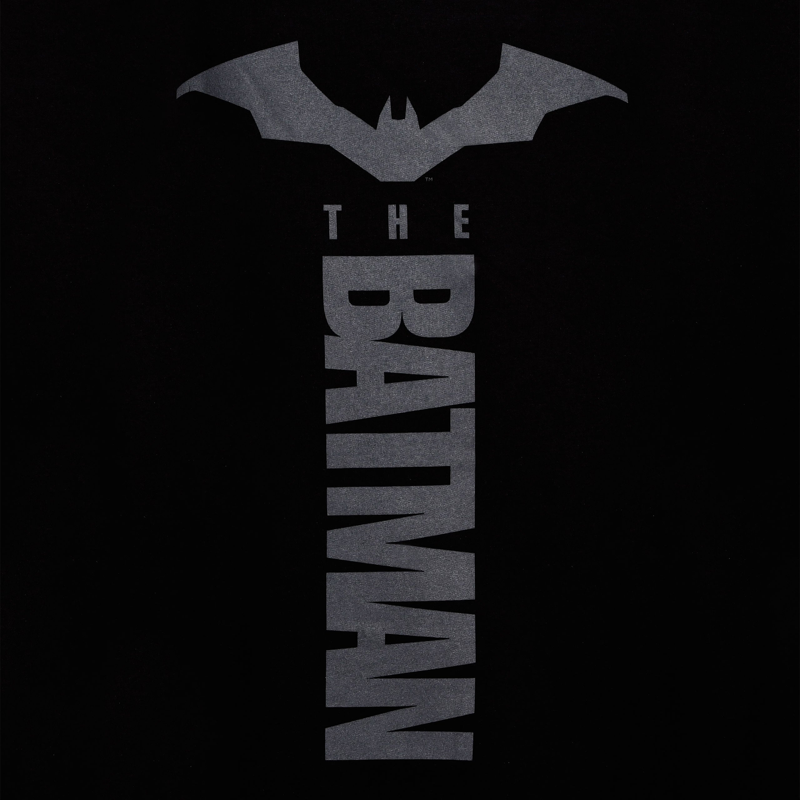 Immagine del prodotto Felpa con cappuccio The Batman Logo nero-rosso