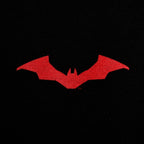 Immagine del prodotto Felpa con cappuccio The Batman Logo nero-rosso