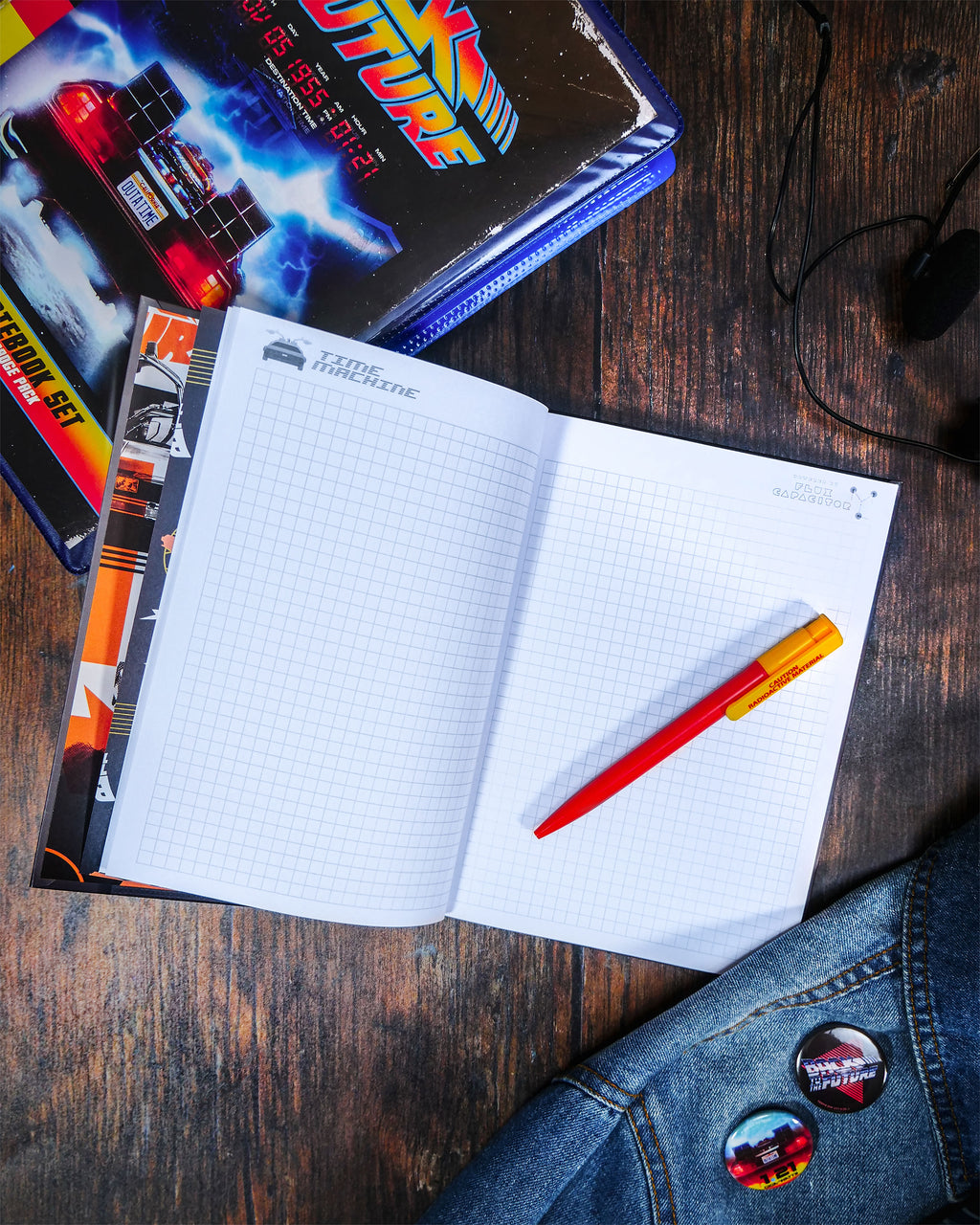 Immagine del prodotto Ritorno al Futuro - Set di scrittura a cassetta VHS da 6 pezzi