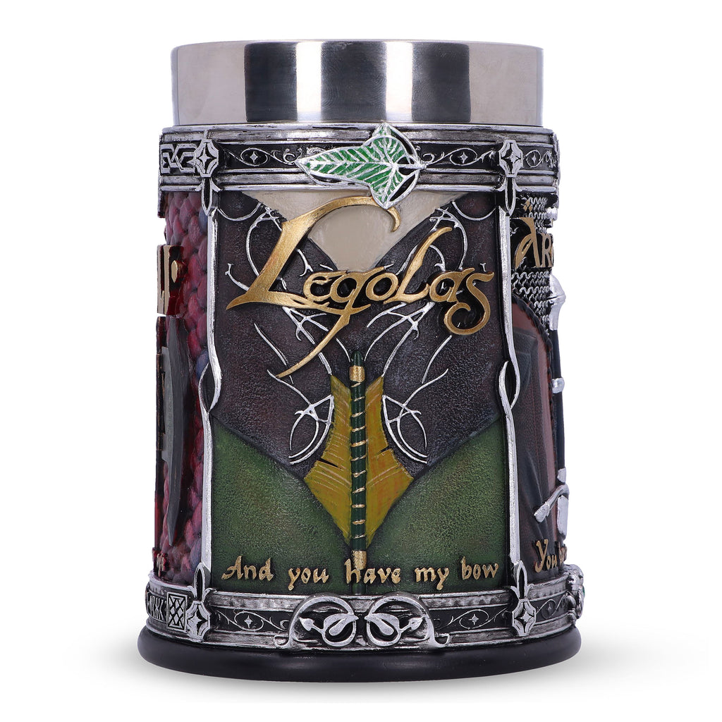 Immagine del prodotto Il Signore degli Anelli - Aragorn Legolas Gimli Boccale Deluxe