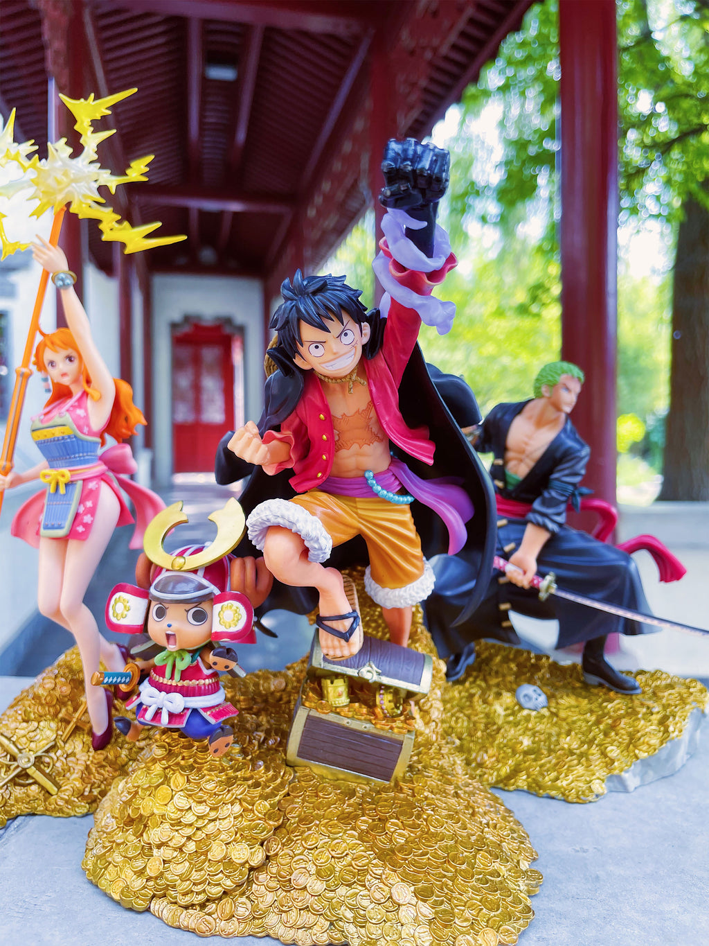 Immagine del prodotto One Piece - Figura di Luffy con Chopper