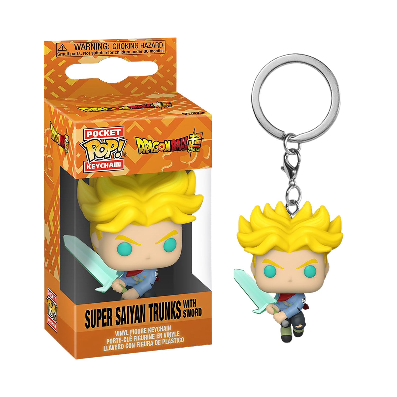 Product image Dragon Ball Super - Trunks with Sword Funko Pop Keychain