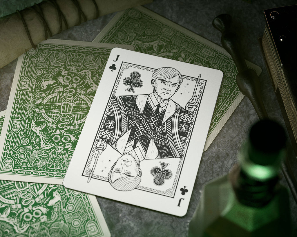 Immagine del prodotto Harry Potter - Gioco di Carte Deluxe di Serpeverde