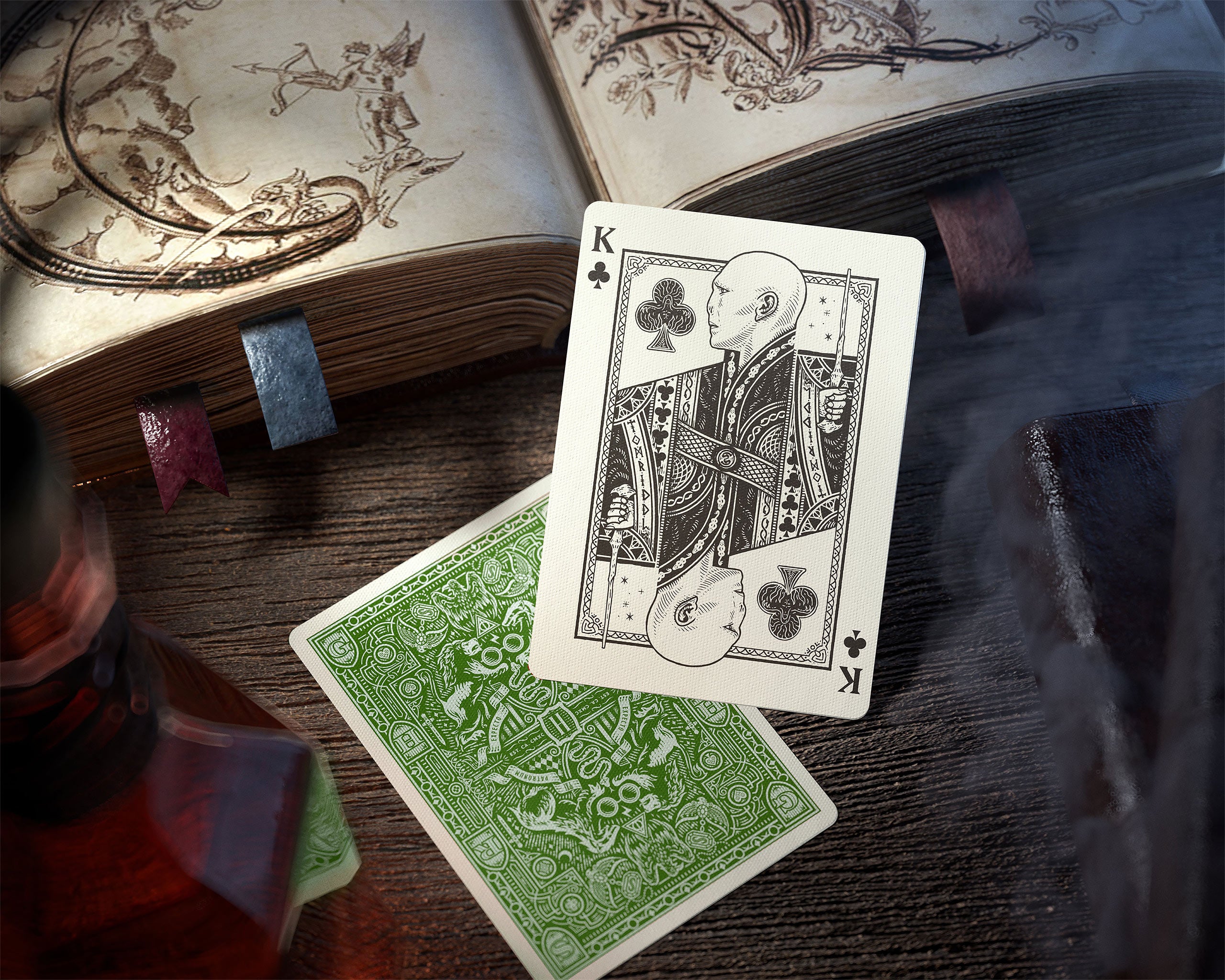Immagine del prodotto Harry Potter - Gioco di Carte Deluxe di Serpeverde