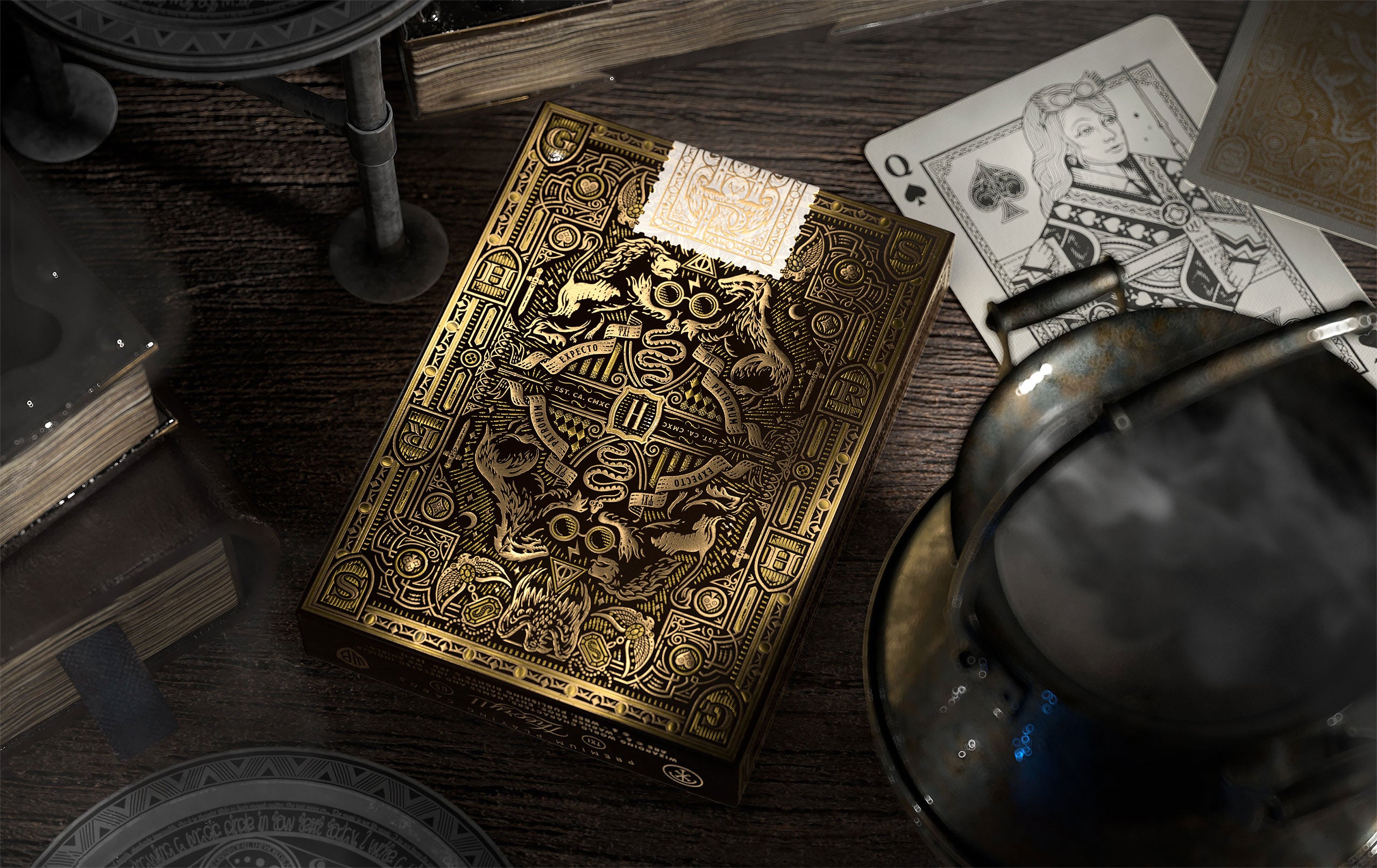 Immagine del prodotto Harry Potter - Gioco di Carte Hufflepuff Edizione Deluxe