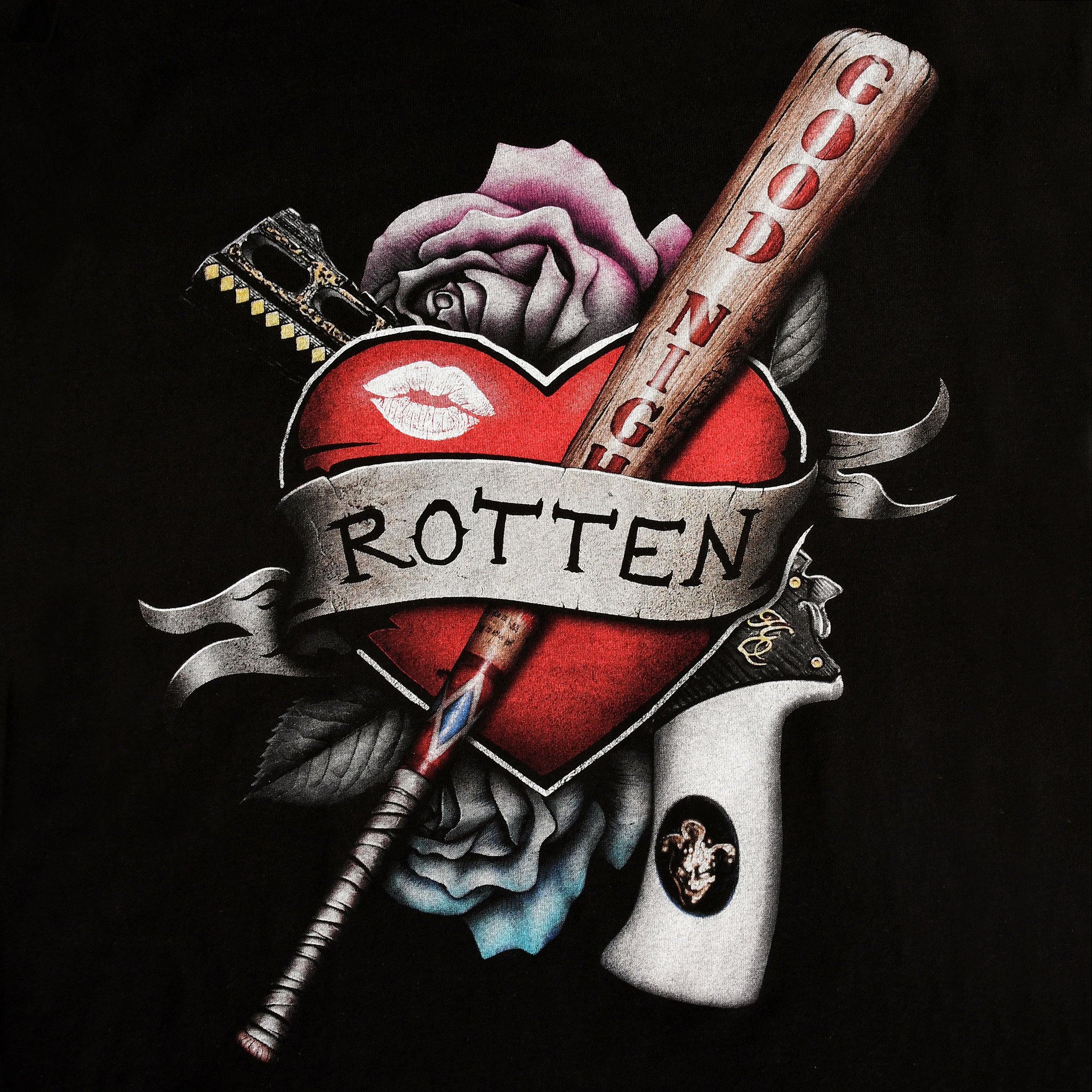 Immagine del prodotto Harley Quinn - Maglietta Rotten nera