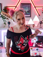 Immagine del prodotto Harley Quinn - Live Fast Die Clown 2in1 T-Shirt da donna