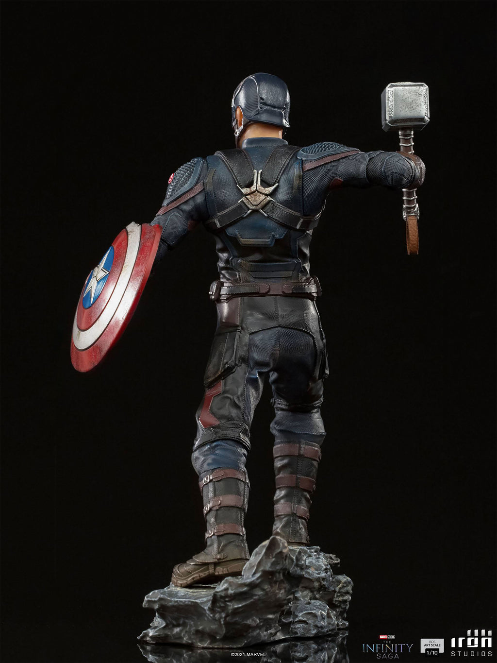 Immagine del prodotto Statua Deluxe di Captain America BDS Art Scale