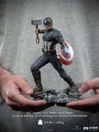 Immagine del prodotto Statua Deluxe di Captain America BDS Art Scale