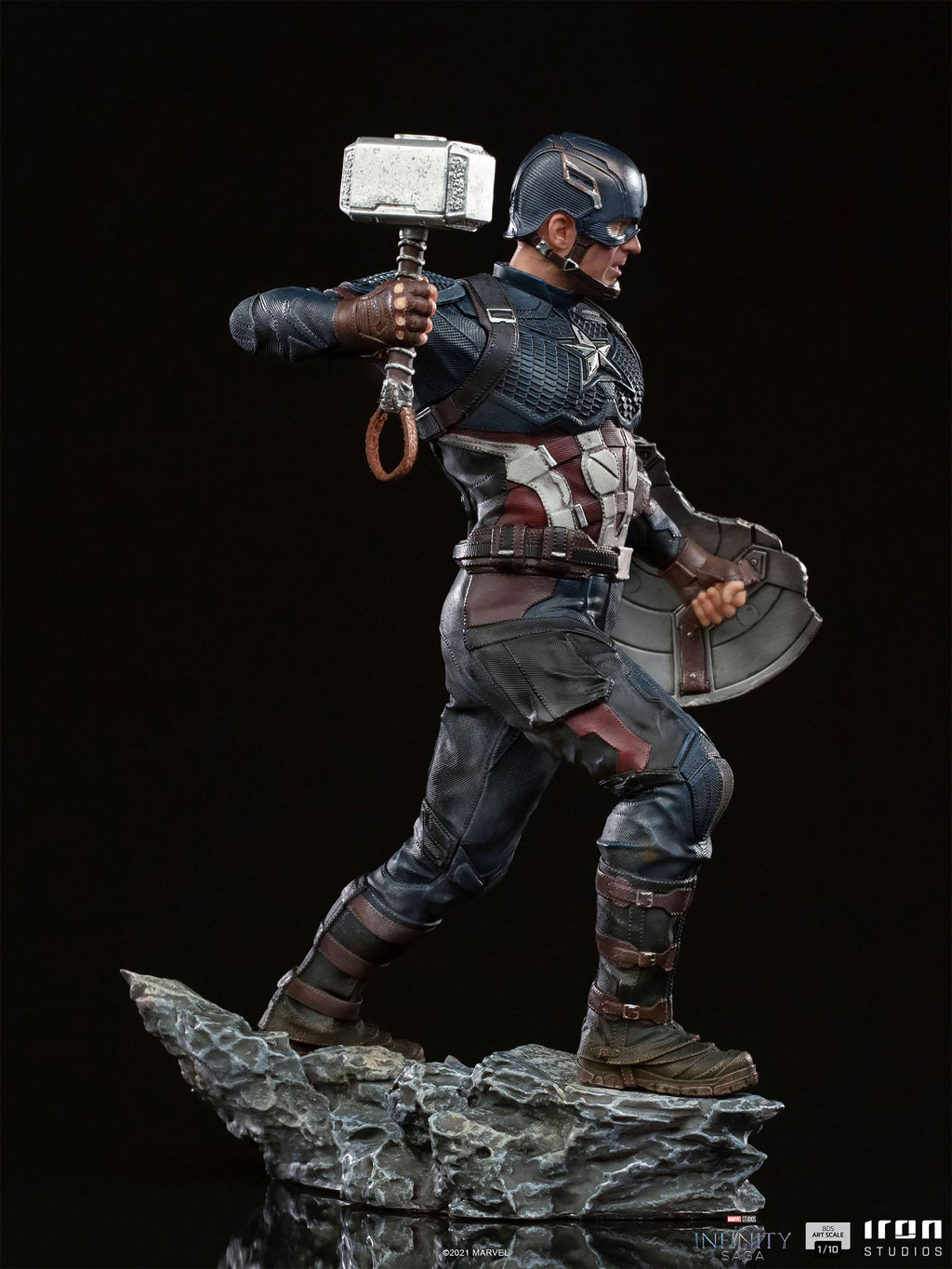 Immagine del prodotto Statua Deluxe di Captain America BDS Art Scale