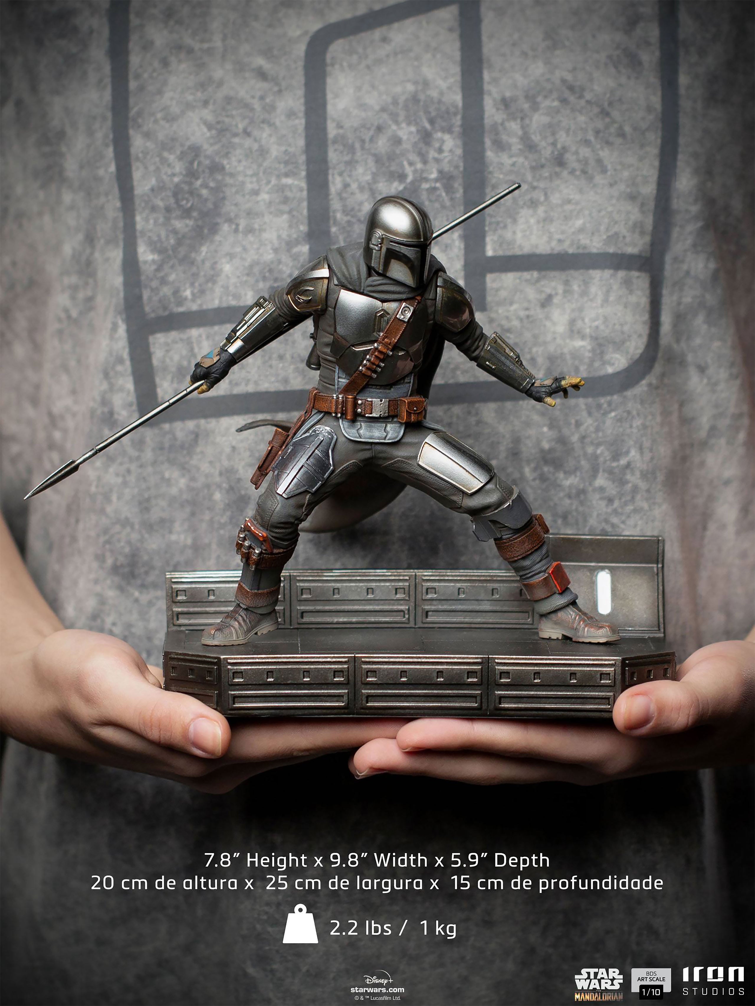 Immagine del prodotto Statua Deluxe BDS Art Scale di Mandaloriano - Star Wars The Mandalorian
