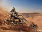 Product image Mando with Speeder BDS Art Scale Deluxe Statue - Star Wars The Mandalorian
