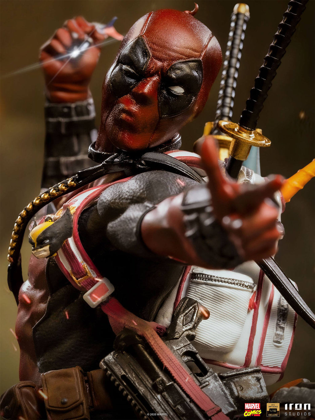 Immagine del prodotto Marvel - Statua Deluxe d'arte in scala BDS di Deadpool 24 cm