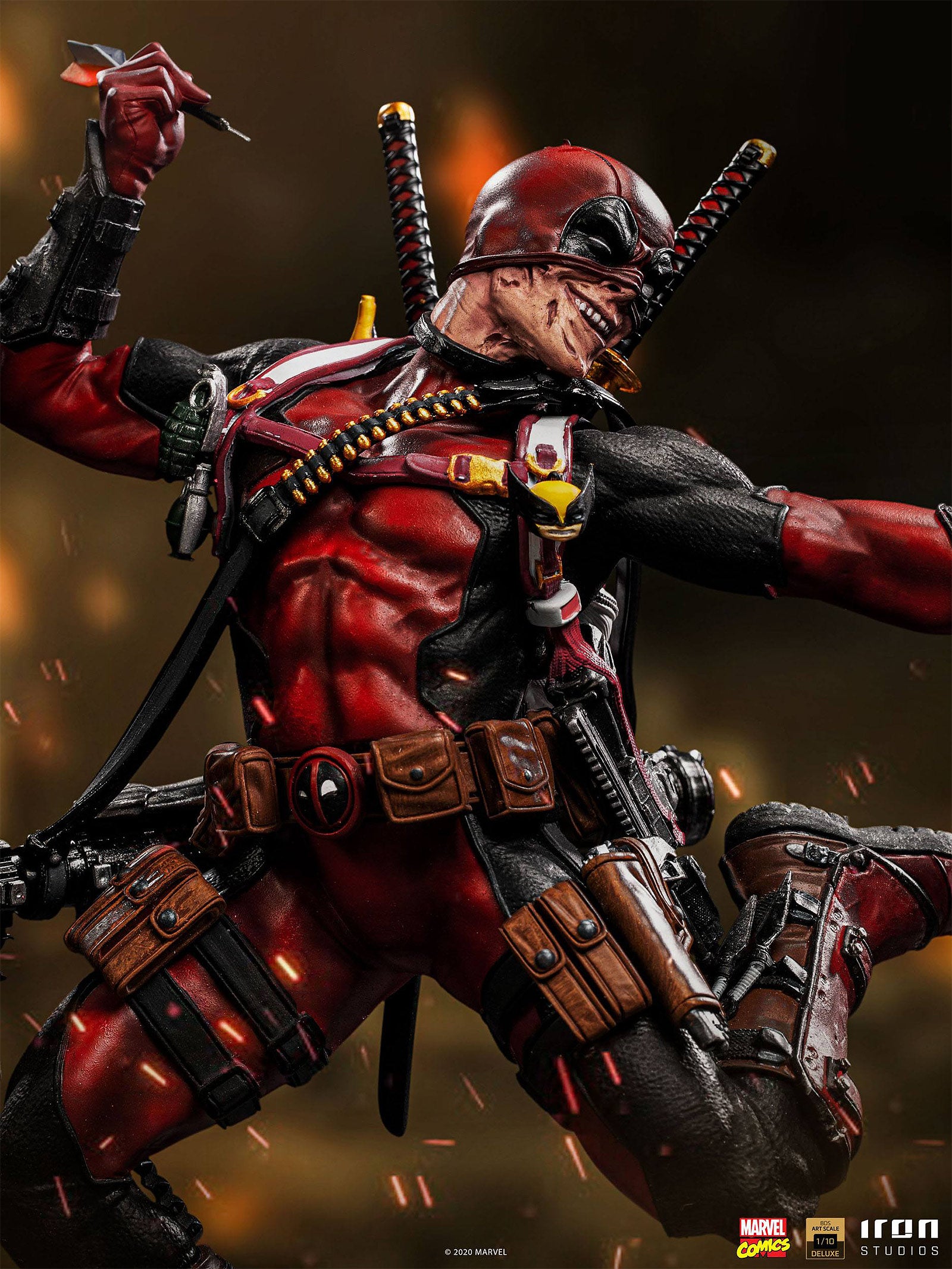 Immagine del prodotto Marvel - Statua Deluxe d'arte in scala BDS di Deadpool 24 cm