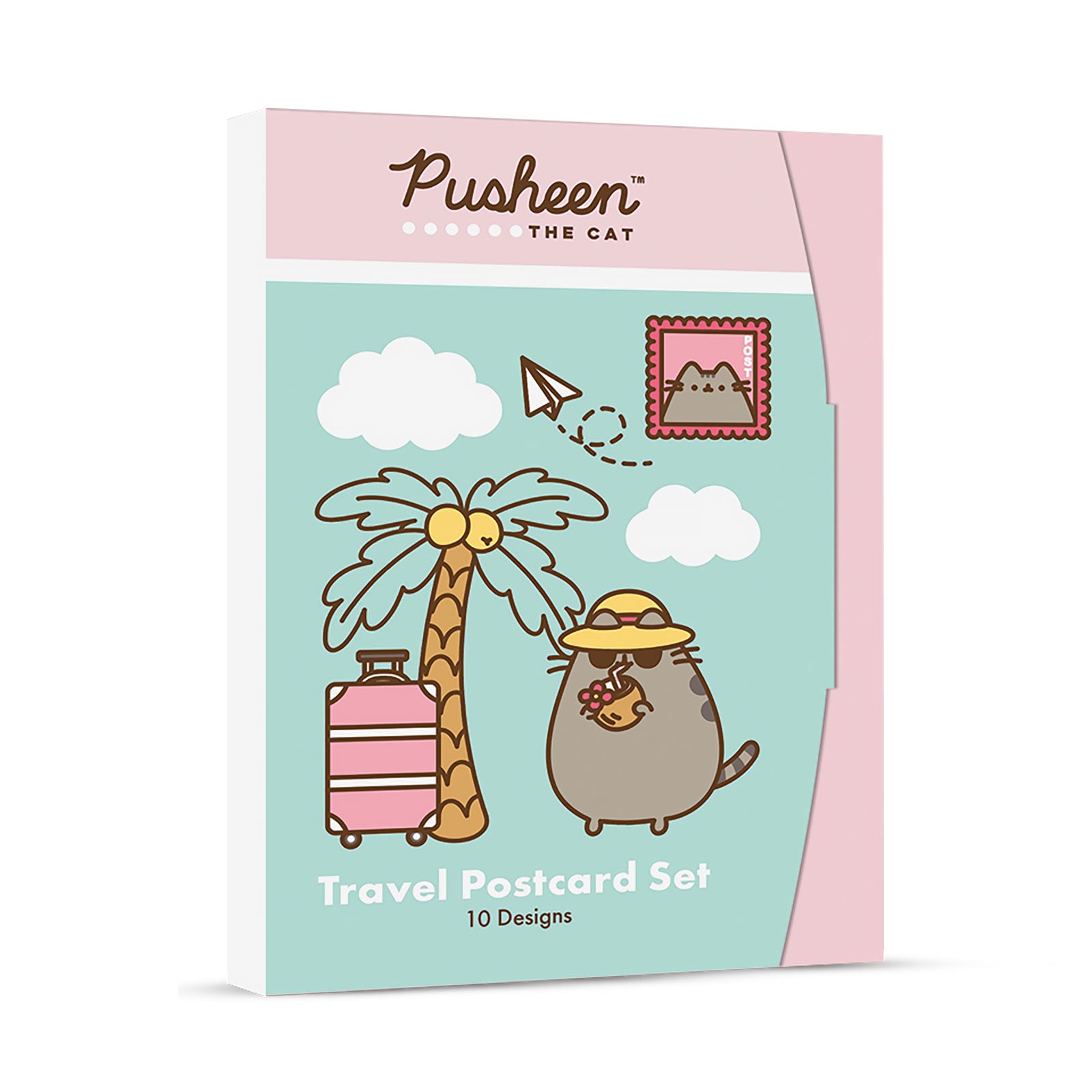 Immagine del prodotto Pusheen - Set di 10 cartoline da viaggio