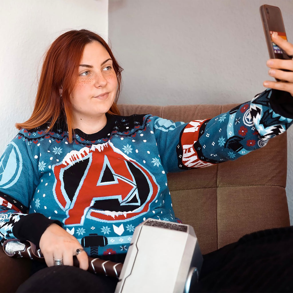 Immagine del prodotto Avengers - Maglione a maglia con logo Frost