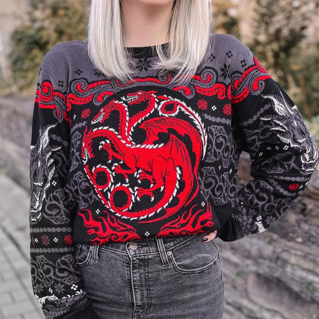 Immagine del prodotto Game of Thrones - Maglione a maglia Targaryen