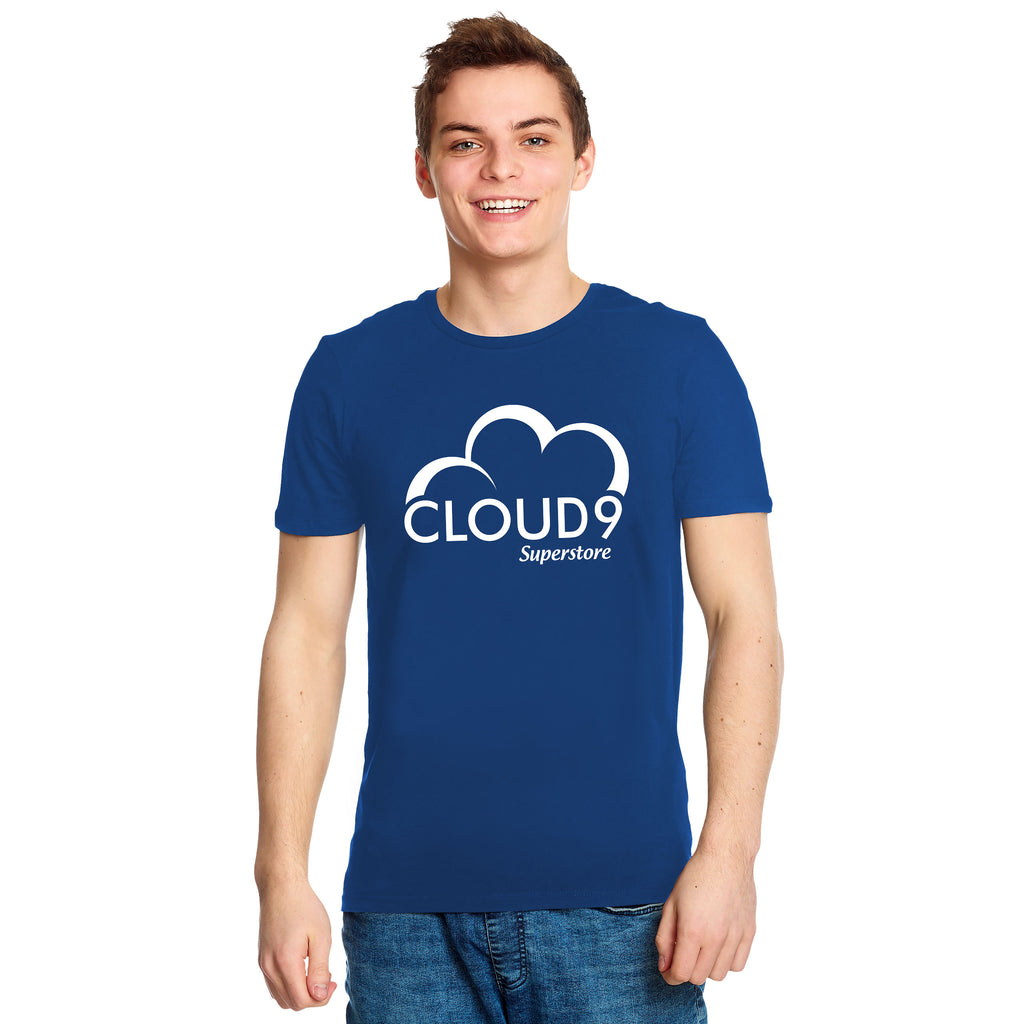 Immagine del prodotto T-shirt Cloud 9 per fan di Superstore blu