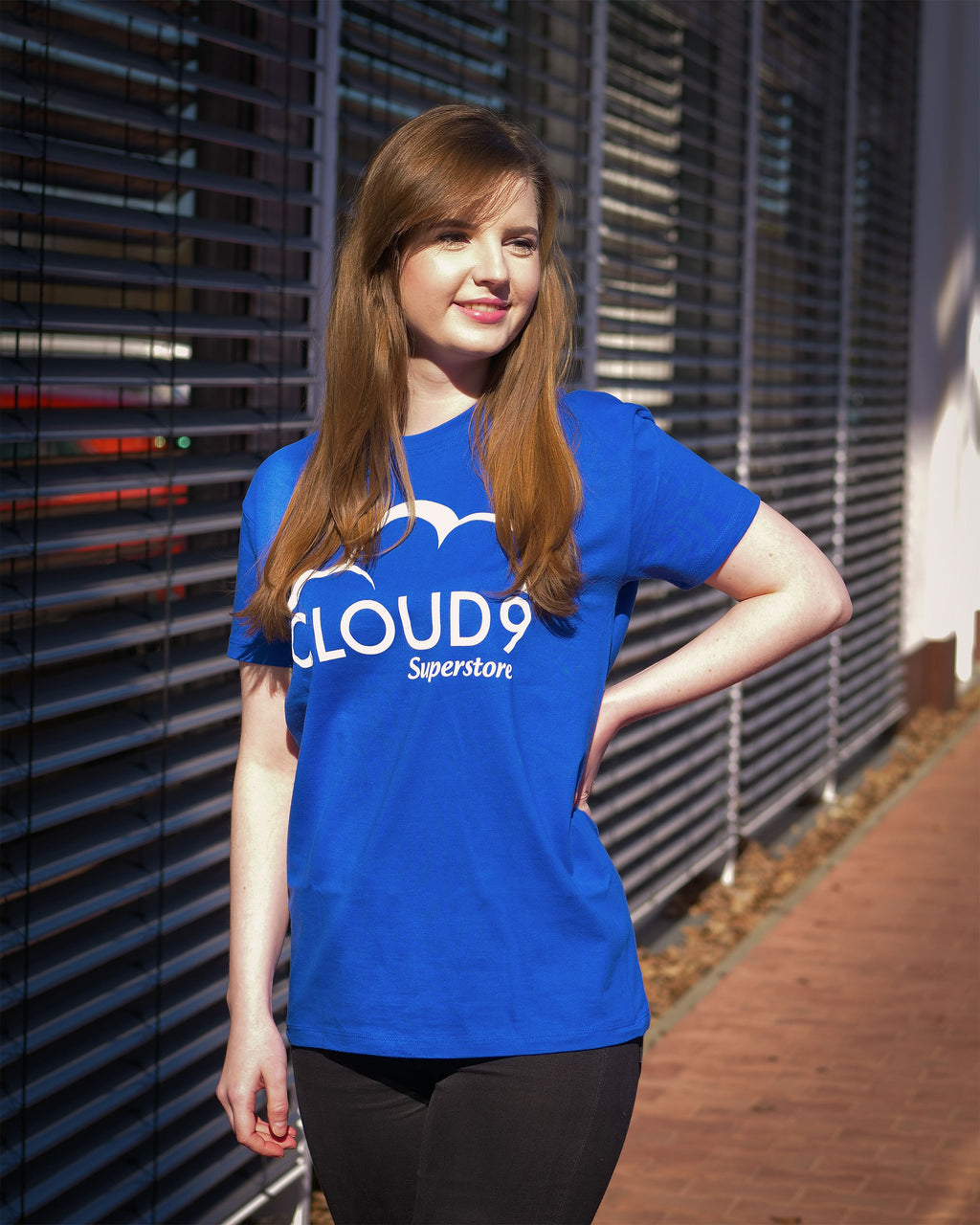 Immagine del prodotto T-shirt Cloud 9 per fan di Superstore blu