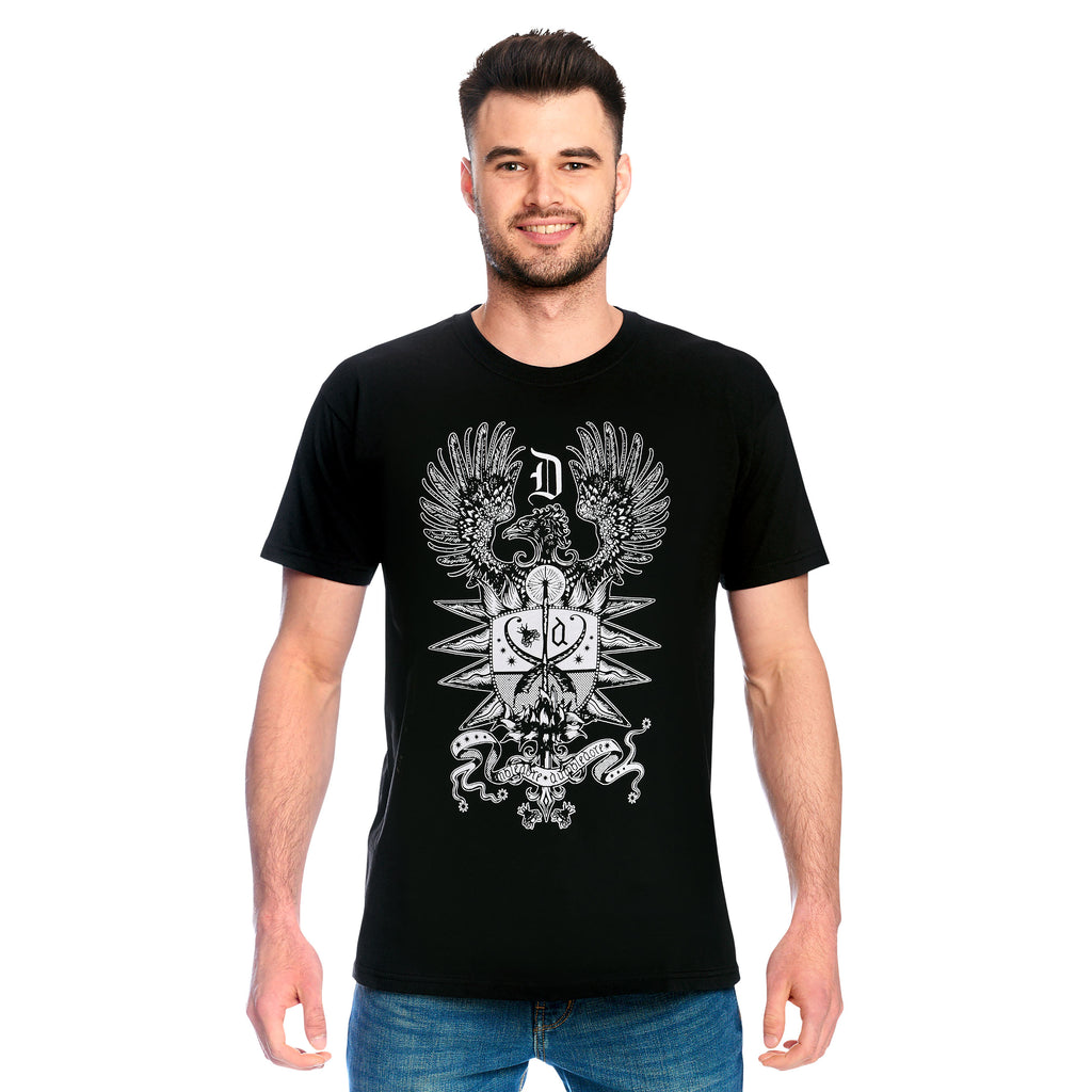 Immagine del prodotto T-shirt nera con stemma di Dumbledore - Animali fantastici