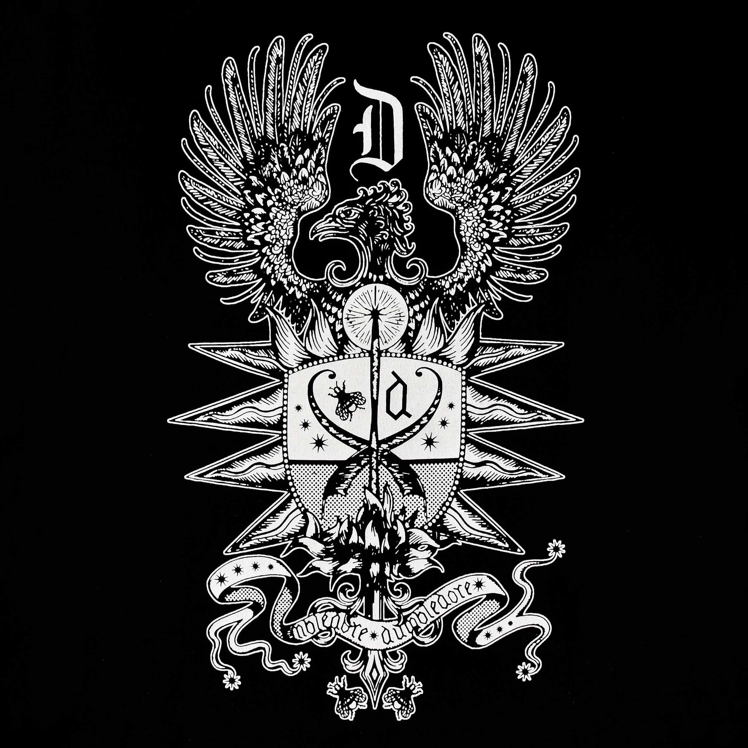 Immagine del prodotto T-shirt nera con stemma di Dumbledore - Animali fantastici