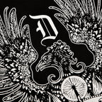 Immagine del prodotto T-shirt nera con stemma di Dumbledore - Animali fantastici