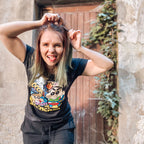 Immagine del prodotto Shin-Chan - T-shirt da donna nera eroe