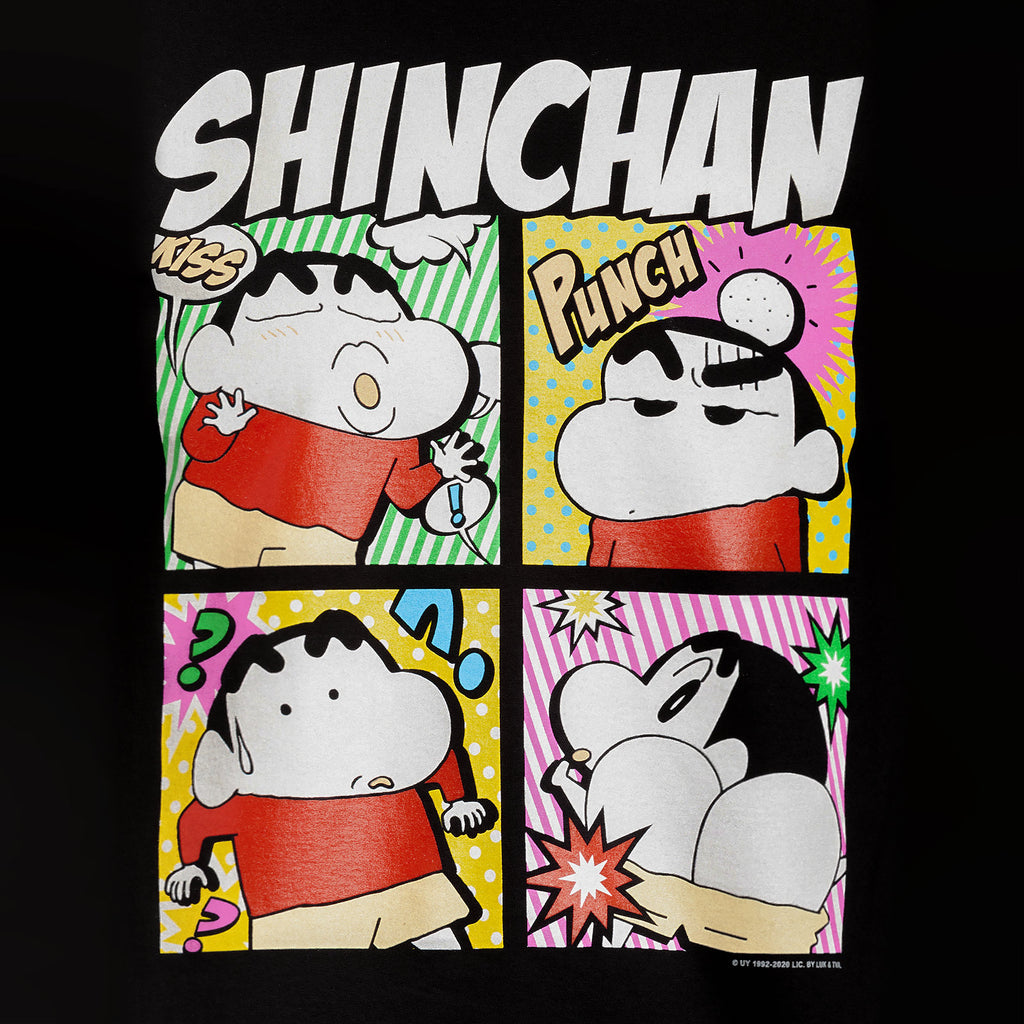 Immagine del prodotto Shin-Chan - T-shirt Pop Art nera