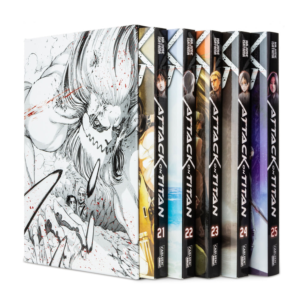 Immagine del prodotto Attack on Titan - Custodia da collezione Volume 21-25