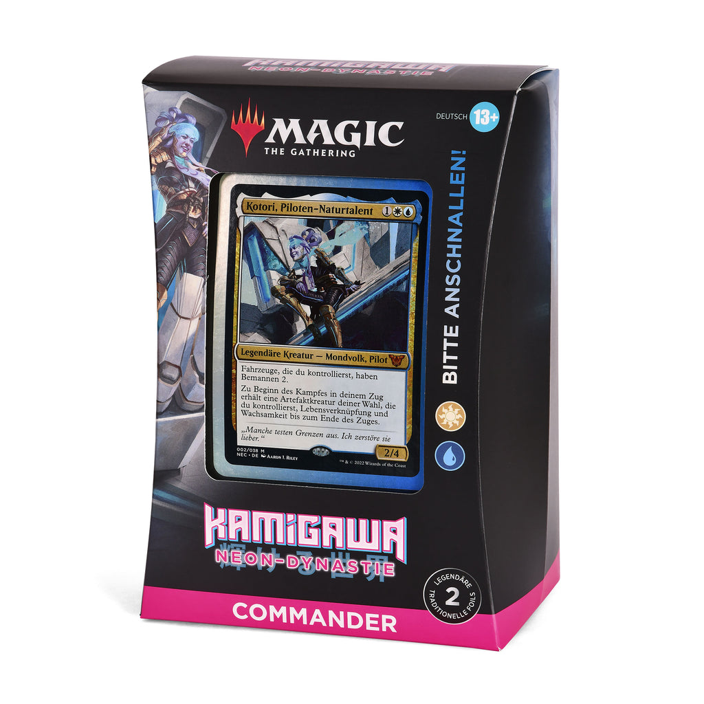 Immagine del prodotto Magic The Gathering - Kamigawa Neon Dynasty Commander Deck Allacciate le cinture!