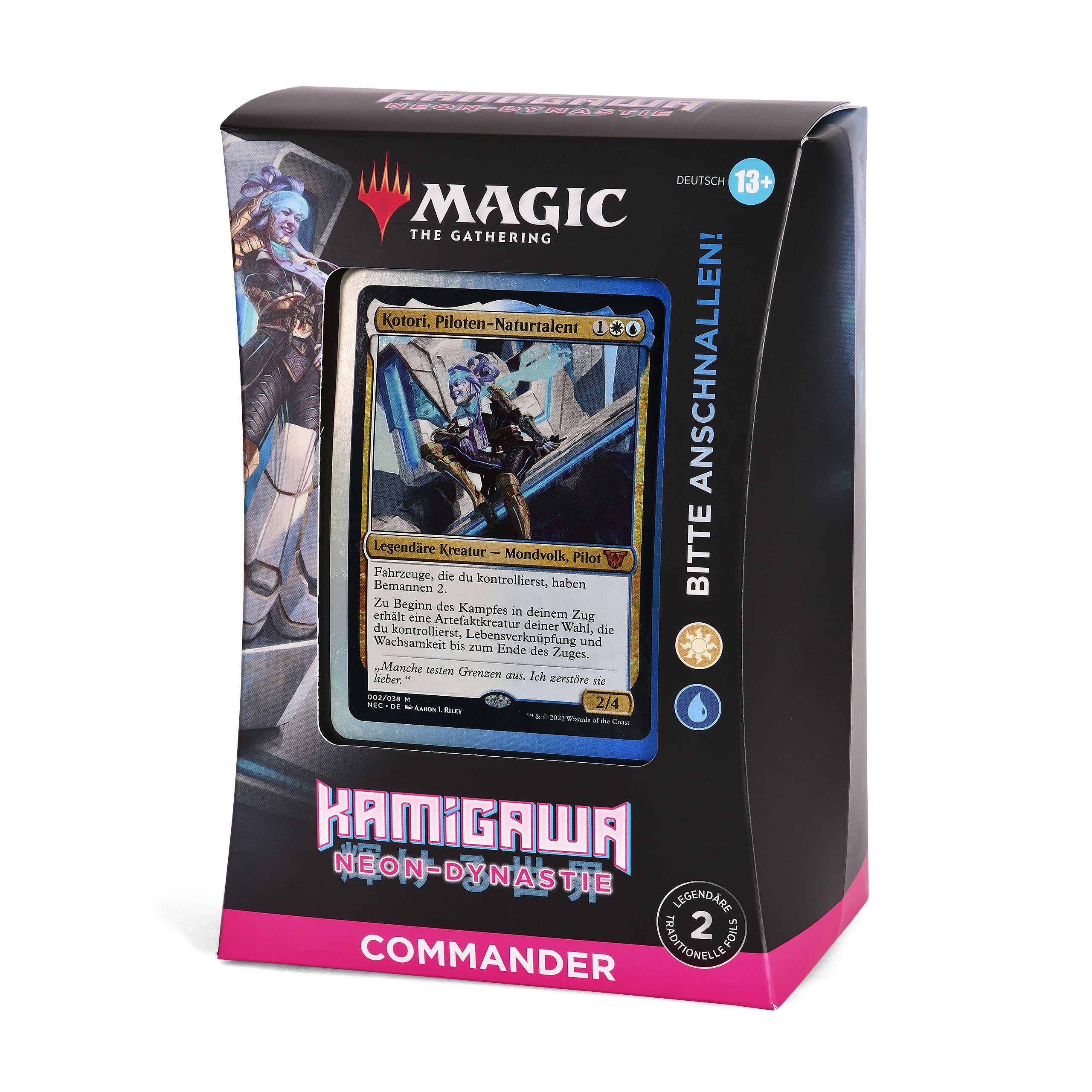 Immagine del prodotto Magic The Gathering - Kamigawa Neon Dynasty Commander Deck Allacciate le cinture!