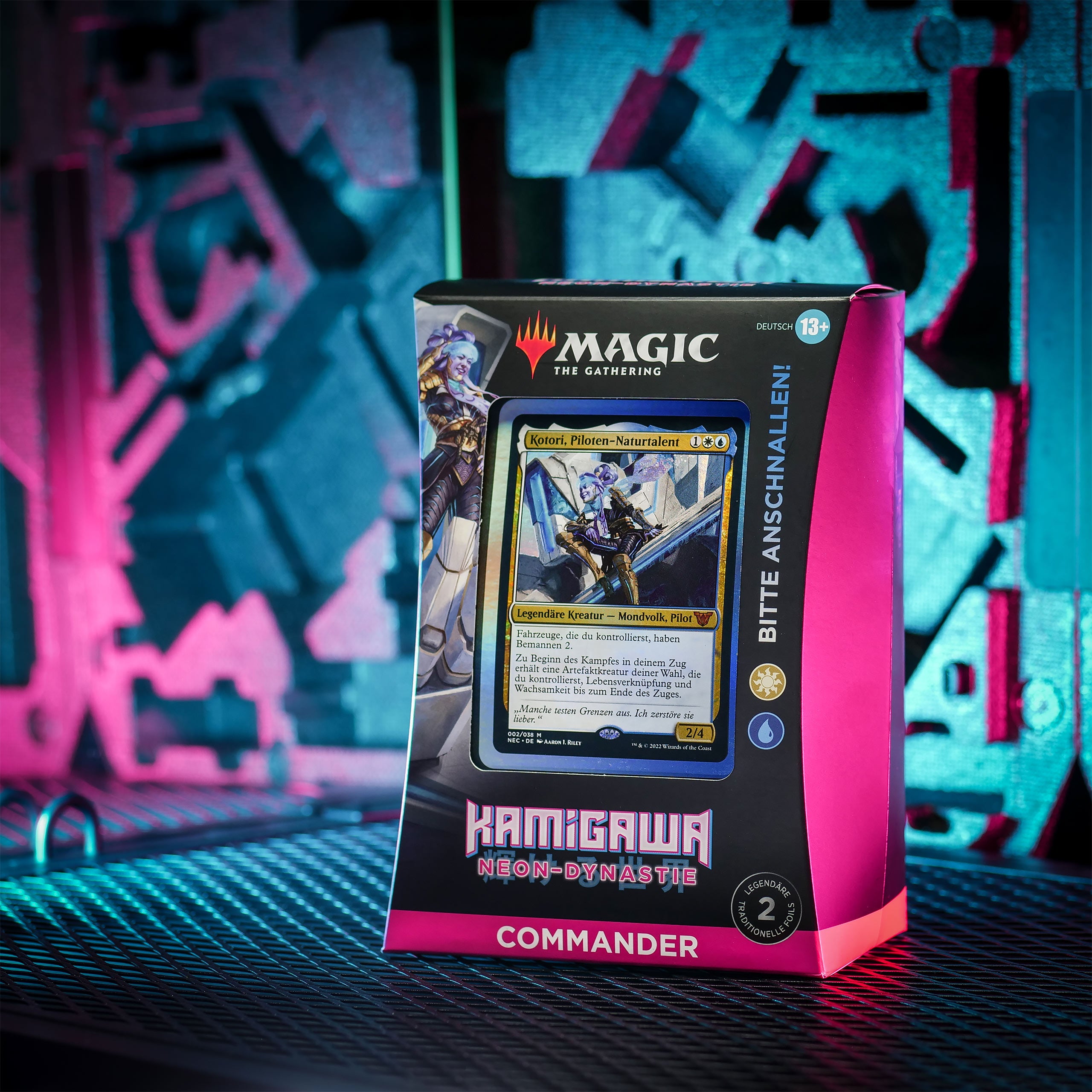 Immagine del prodotto Magic The Gathering - Kamigawa Neon Dynasty Commander Deck Allacciate le cinture!