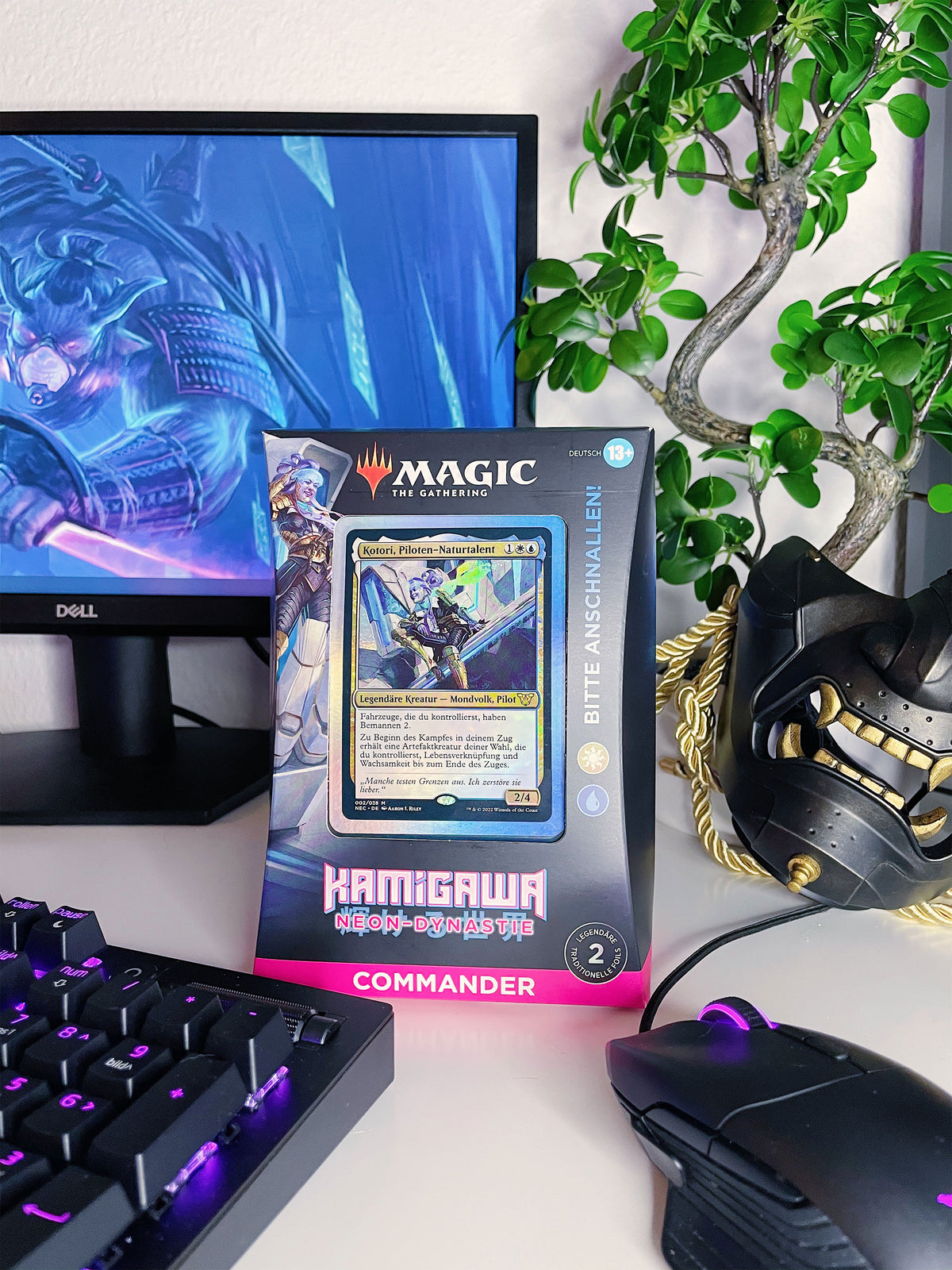 Immagine del prodotto Magic The Gathering - Kamigawa Neon Dynasty Commander Deck Allacciate le cinture!