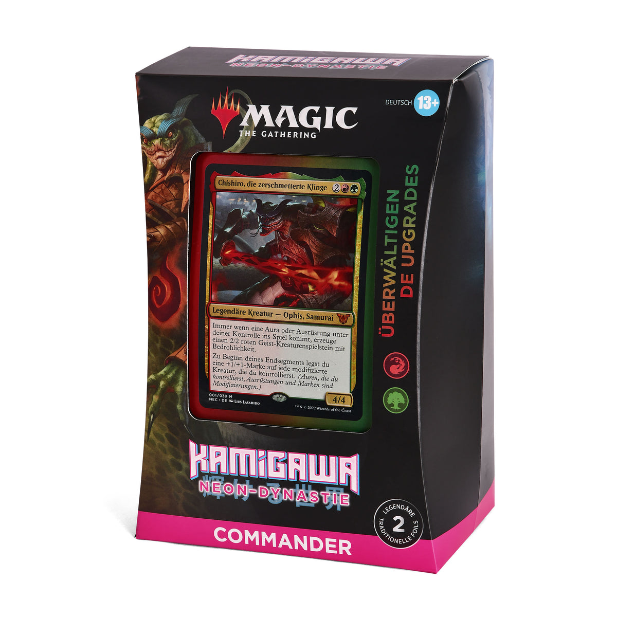 Immagine del prodotto Magic The Gathering - Kamigawa Neon-Dynasty Commander Deck Miglioramenti Schiaccianti