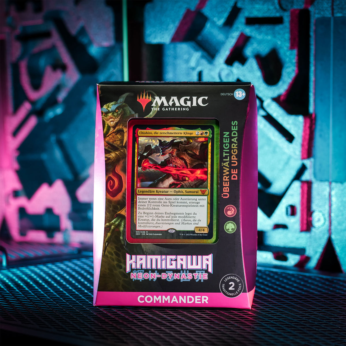 Immagine del prodotto Magic The Gathering - Kamigawa Neon-Dynasty Commander Deck Miglioramenti Schiaccianti