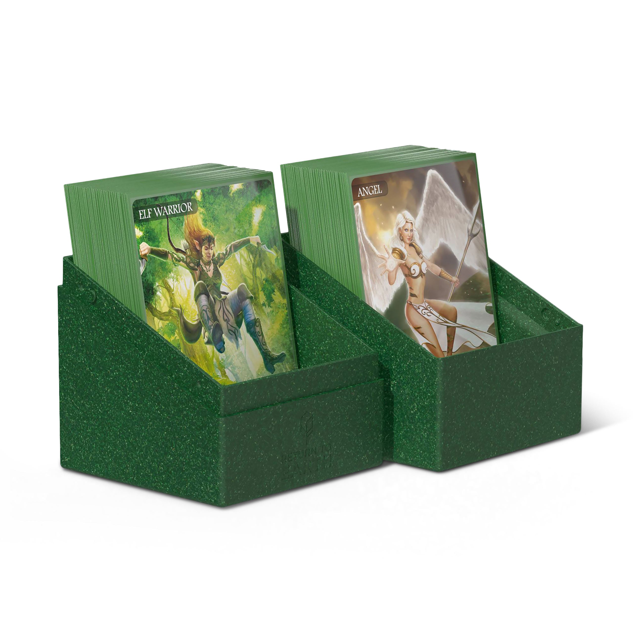 Immagine del prodotto Scatola per carte collezionabili Ultimate Guard verde per 100 carte