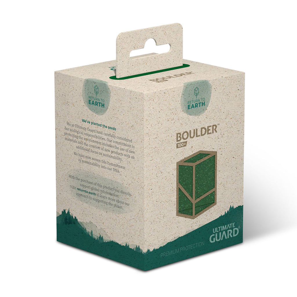 Immagine del prodotto Scatola per carte collezionabili Ultimate Guard verde per 100 carte