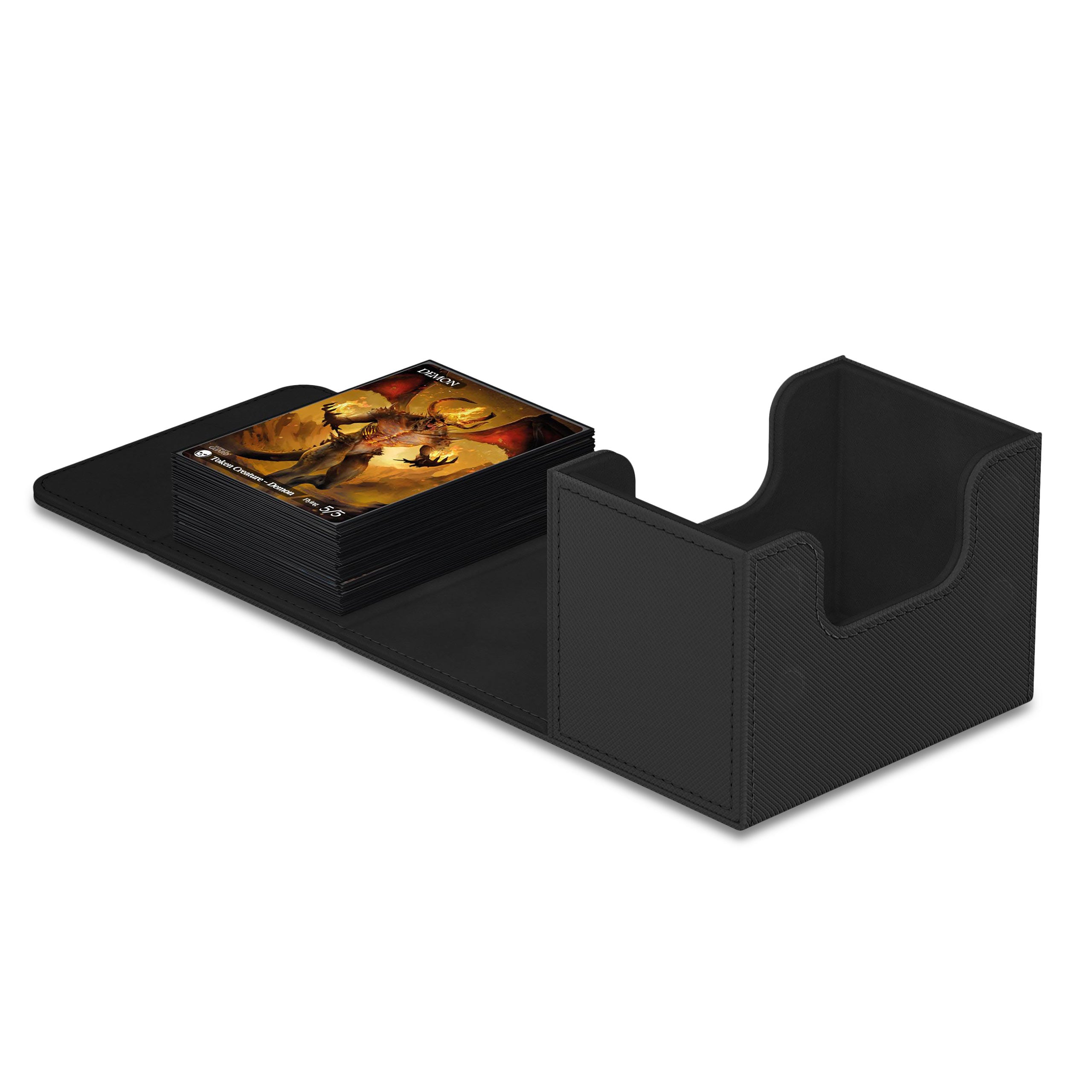 Immagine del prodotto Scatola per carte collezionabili Ultimate Guard nera per 80 carte
