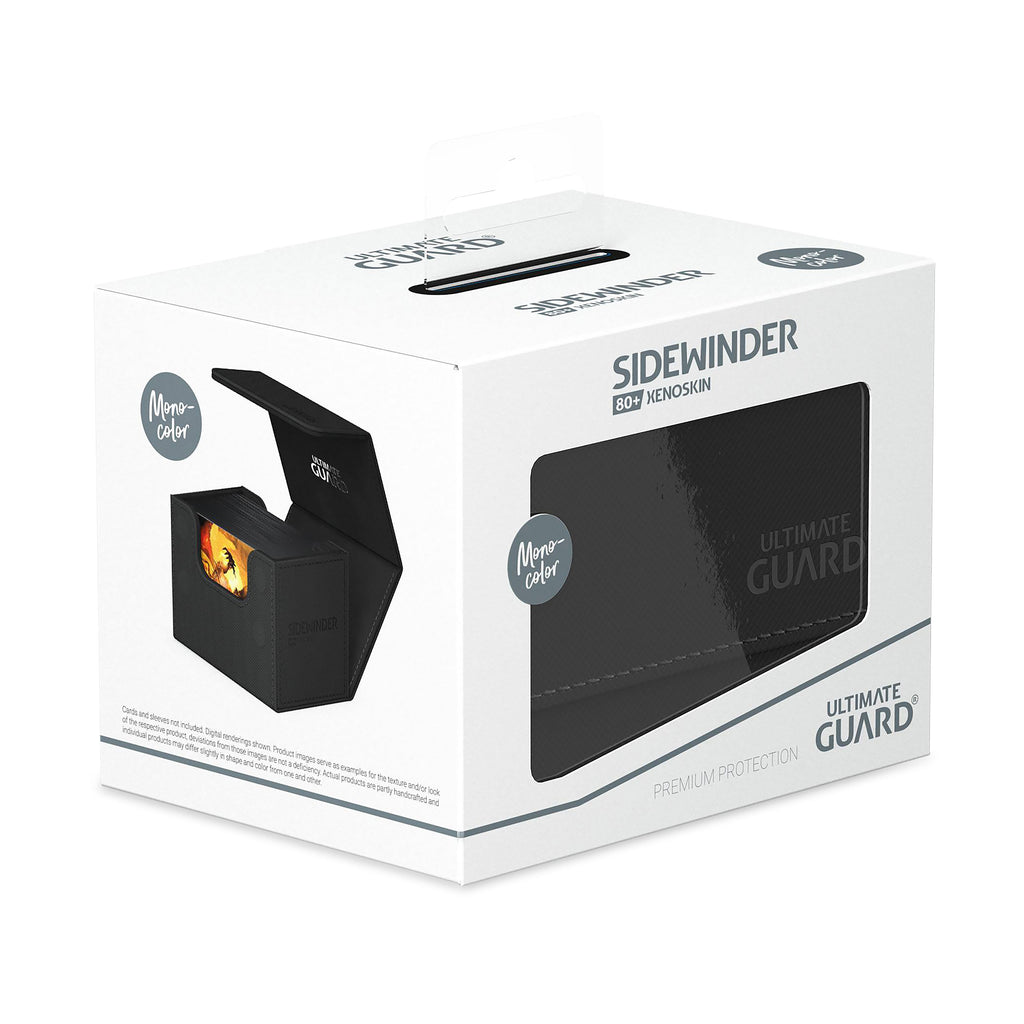 Immagine del prodotto Scatola per carte collezionabili Ultimate Guard nera per 80 carte