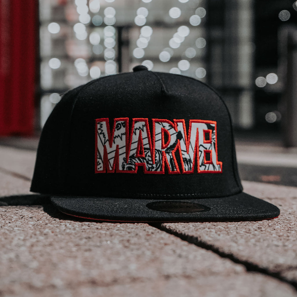 Product image Marvel - Comic Logo Snapback Cap Black