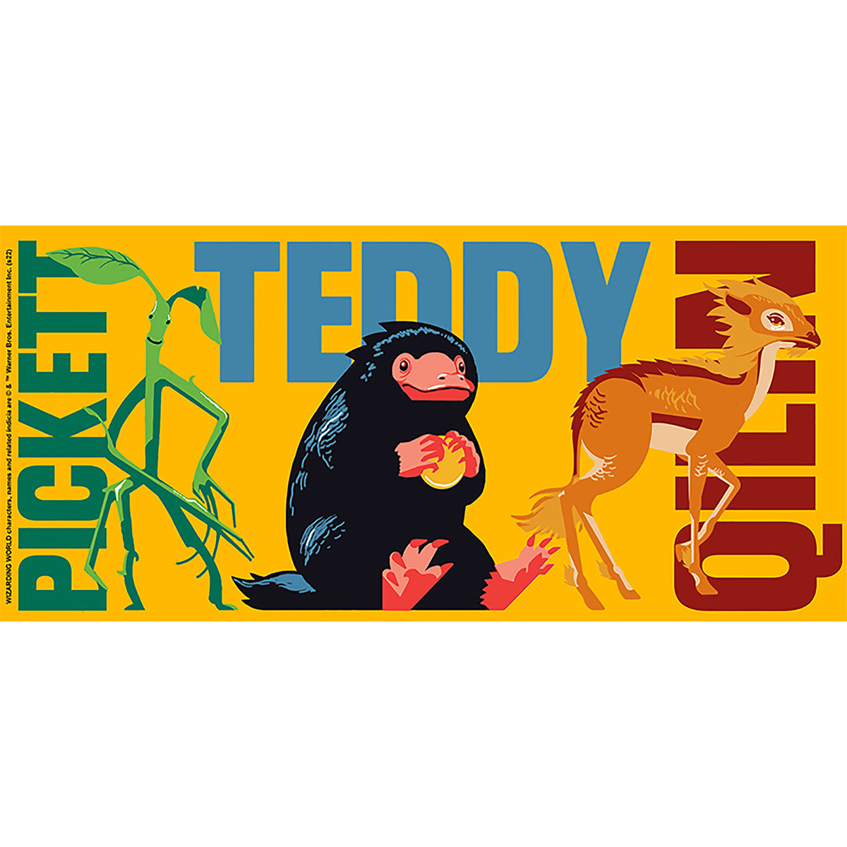 Immagine del prodotto Tazza Teddy, Pickett & Qilin - Animali Fantastici I Segreti di Dumbledore