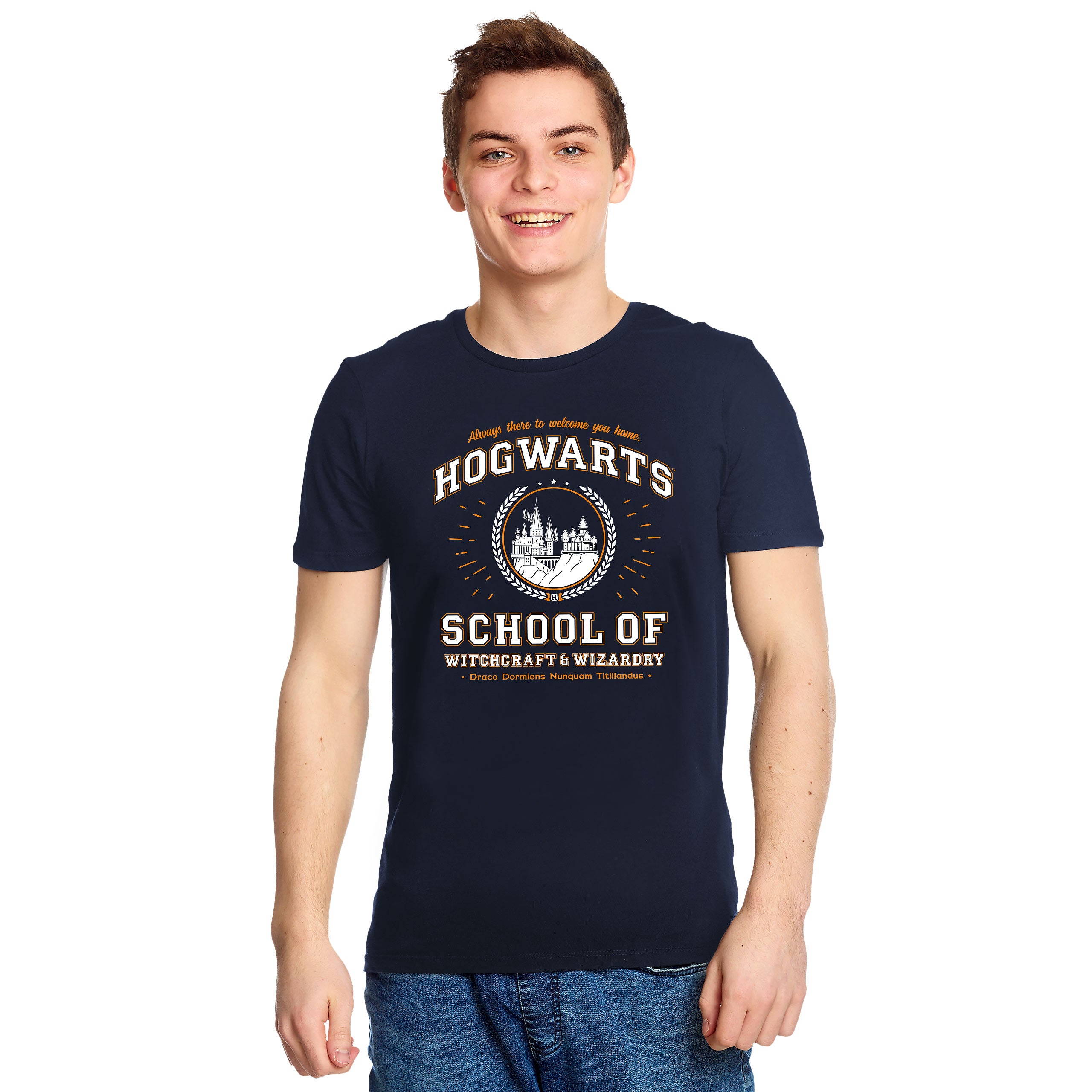 Immagine del prodotto Maglietta blu della Scuola Hogwarts - Harry Potter