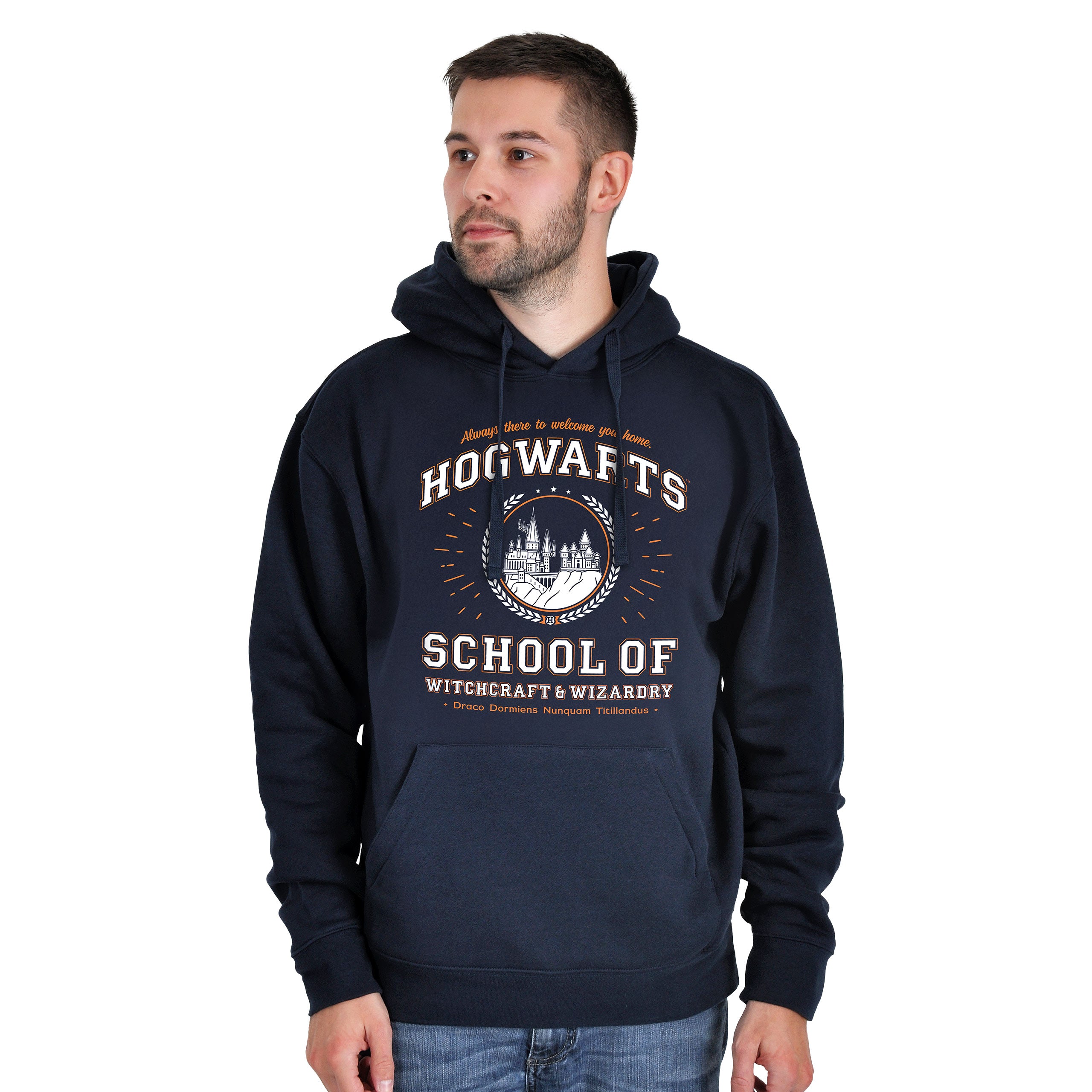 Immagine del prodotto Felpa con cappuccio blu di Hogwarts - Harry Potter