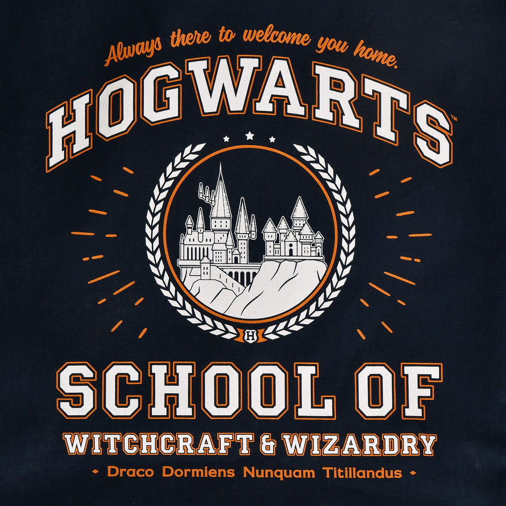 Immagine del prodotto Borsa di juta Hogwarts School blu - Harry Potter