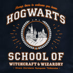 Immagine del prodotto Borsa di juta Hogwarts School blu - Harry Potter