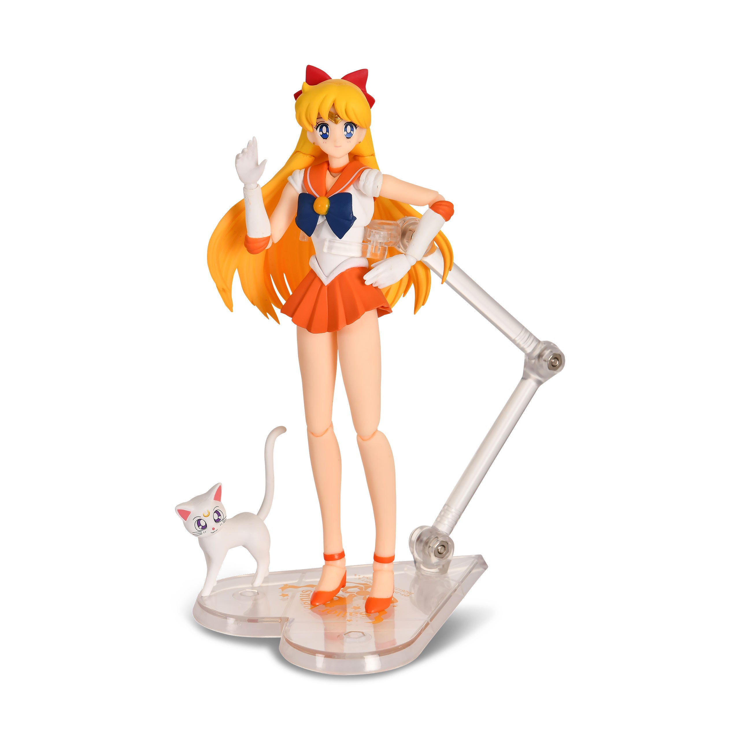 Immagine del prodotto Figura d'azione di Sailor Venus con Artemis Edizione a colori di animazione - Sailor Moon
