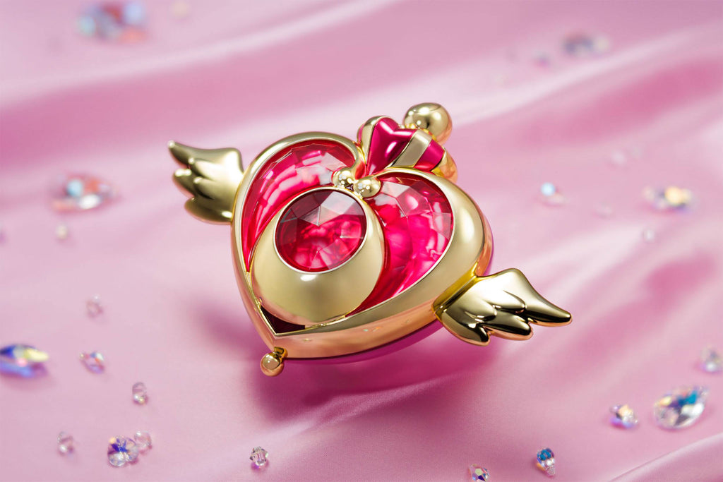 Immagine del prodotto Sailor Moon - Crisis Moon Compact Spilla di Trasformazione con Effetti di Luce e Suono