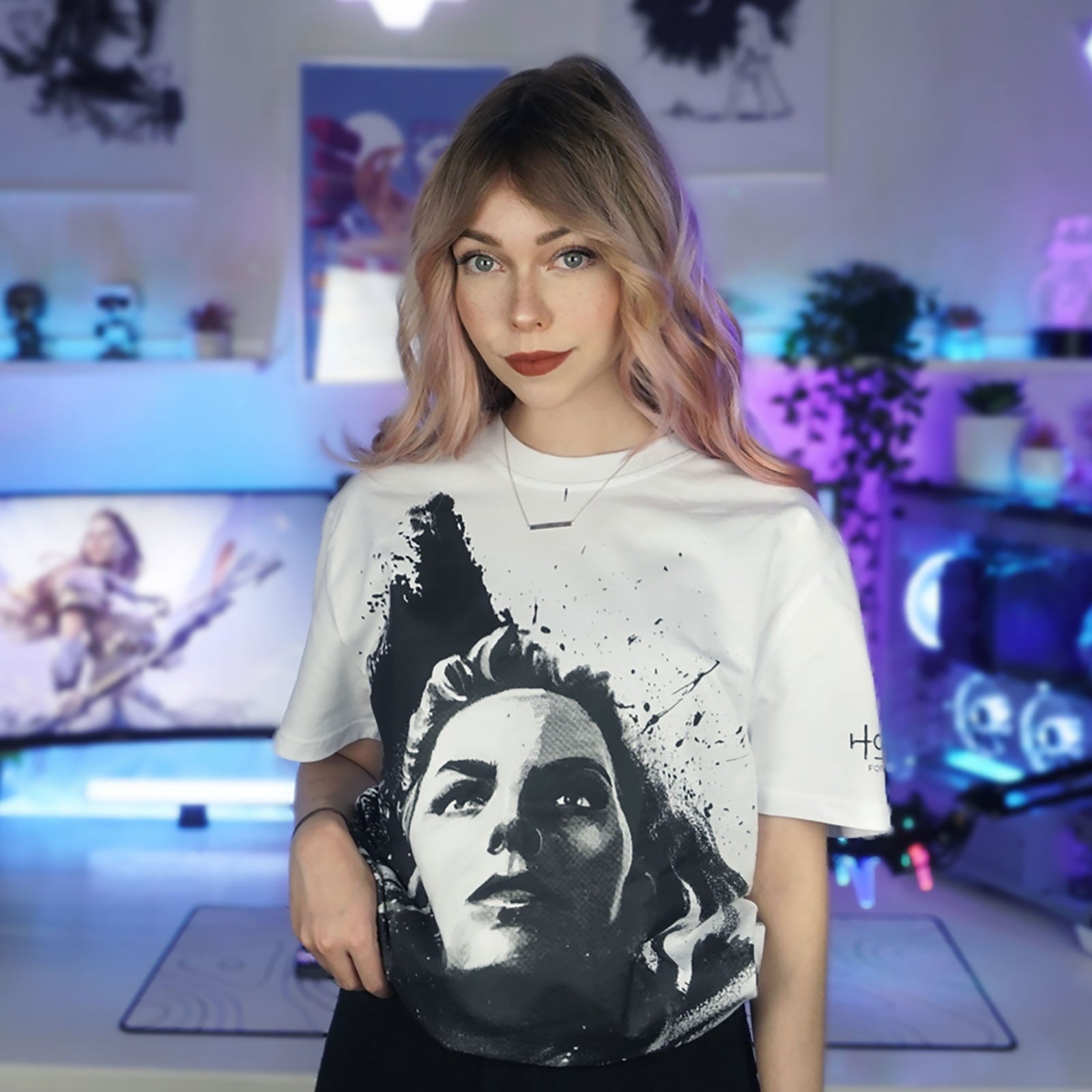 Immagine del prodotto Horizon - T-shirt Aloy Spray bianca