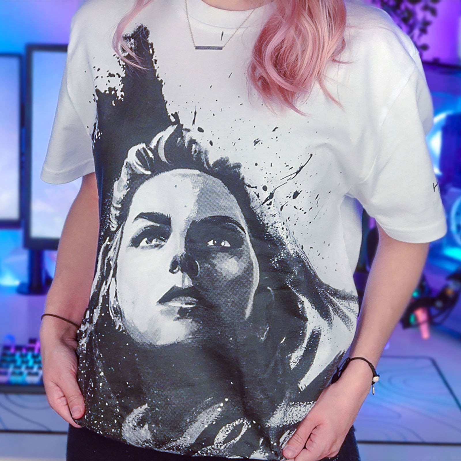 Immagine del prodotto Horizon - T-shirt Aloy Spray bianca