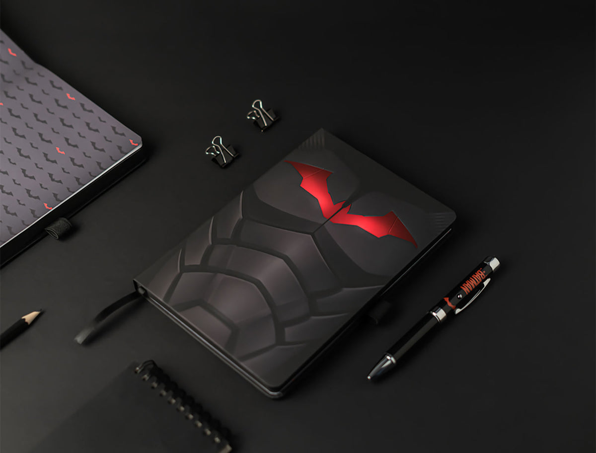 Immagine del prodotto The Batman - Quaderno A5 con logo e penna con luce